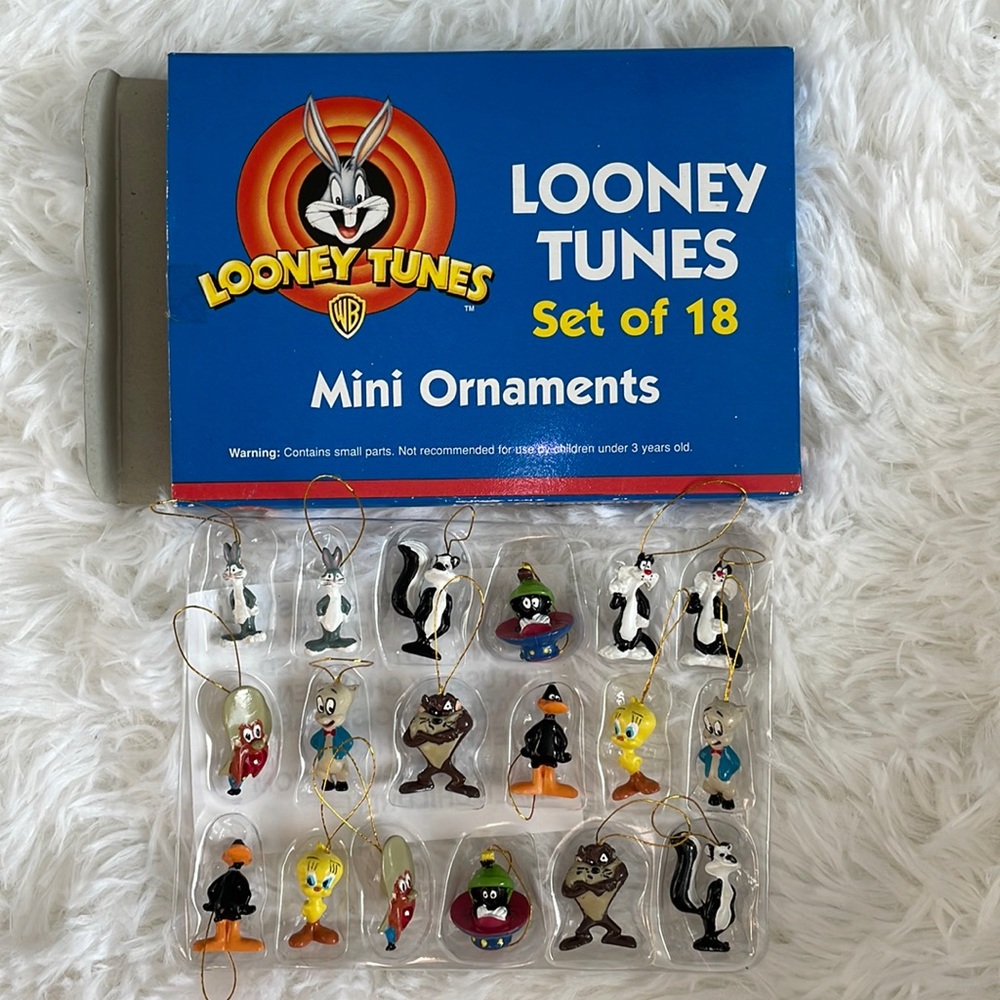 Looney toons mini ornaments